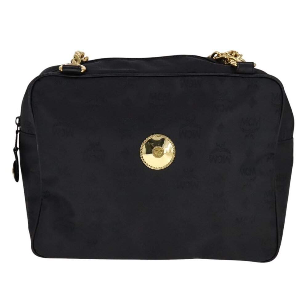 Authentic Mcm Vicetos Logogram Chain Shoulder Bag… - image 5